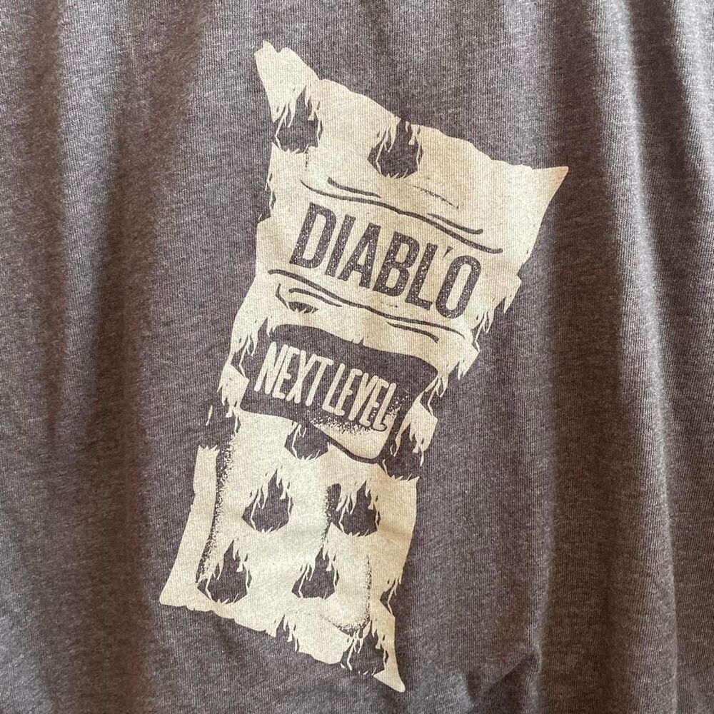 Next-level Women's Grey and Brown T-shirt